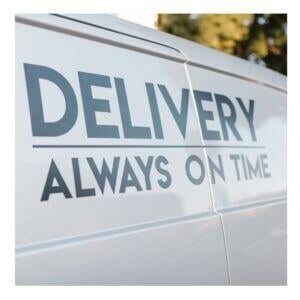 A delivery truck that is efficient 