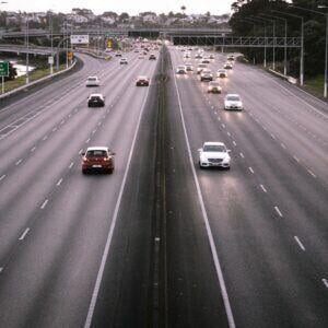 traffic on highway